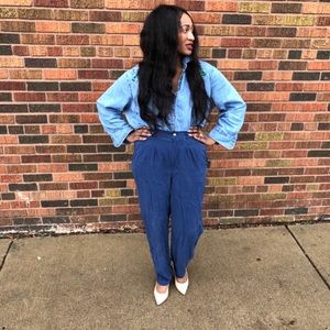 Vintage High-Waisted Silky pants!